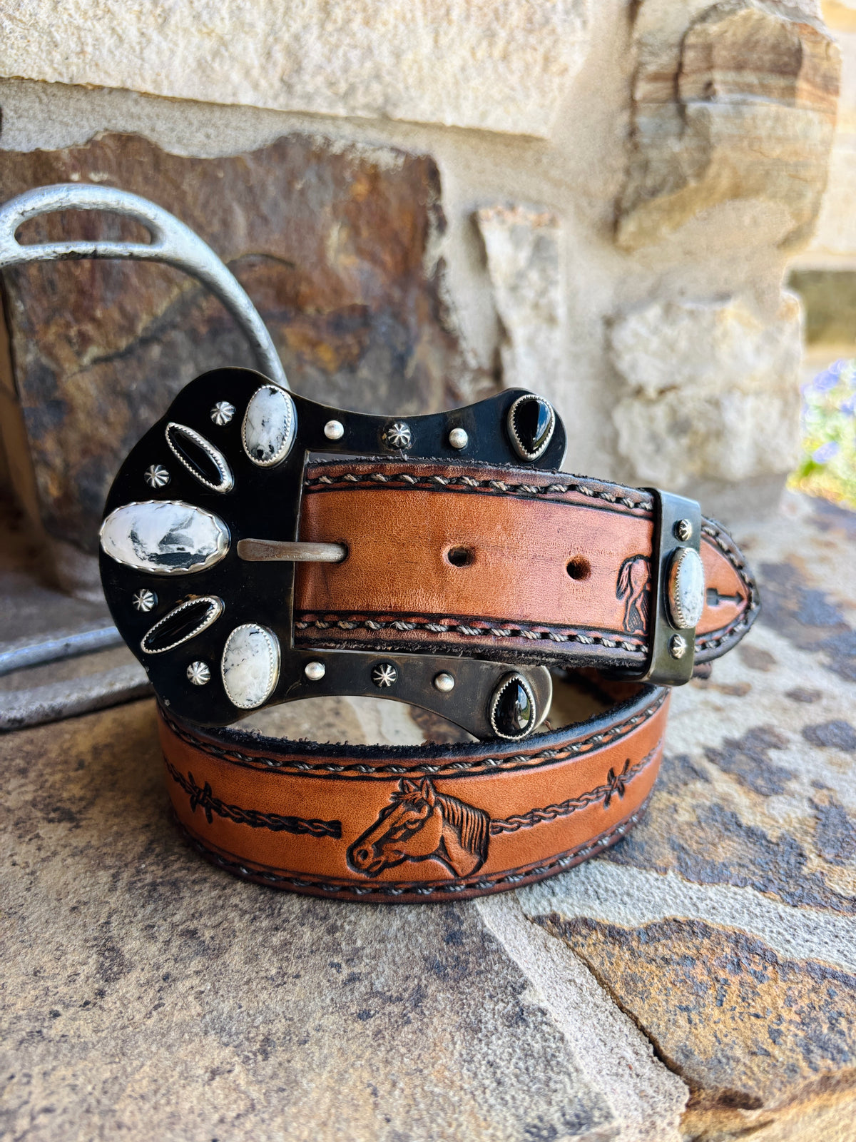 White Buffalo Buckle